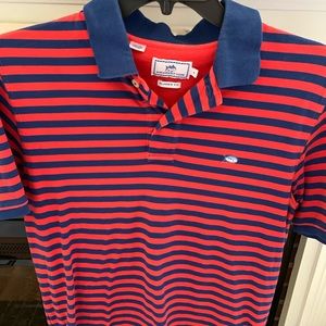 Southern tide striped polo